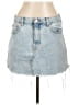 MNG 100% Cotton Blue Denim Skirt Size L - photo 1