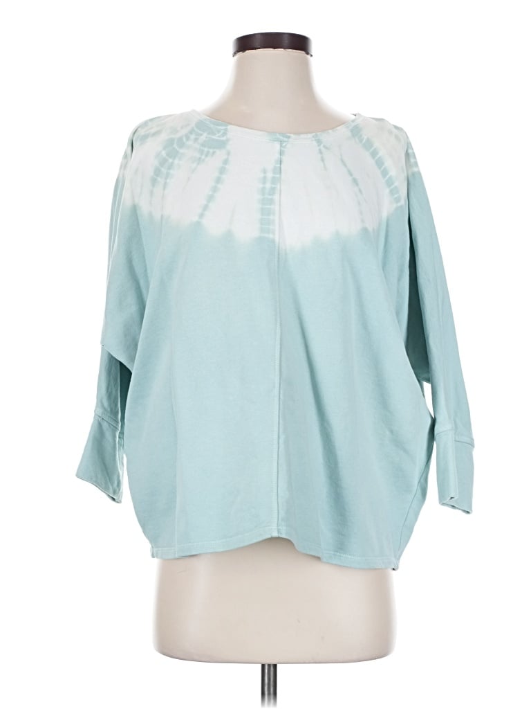 Pre-owned Purejill Sweatshirt In Teal