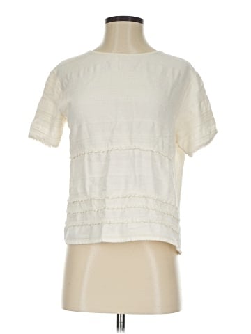 Massimo Dutti Short Sleeve Top (view 1)