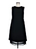 Max Mara Studio 100% Polyester Solid Black Cocktail Dress Size 8 - photo 1