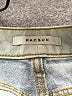 PacSun 100% Cotton Color Block Blue Denim Shorts Size 28 waist - photo 3