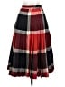 Pendleton 100% Wool Plaid Red Wool Skirt Size 2 (estimated) - photo 2