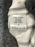 Lumiere 100% Rayon Stripes Ivory Long Sleeve Blouse Size L - photo 8