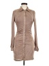Bardot Tan Casual Dress Size 6 - photo 1