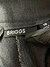 Briggs Solid Gray Dress Pants Size 18 - photo 4