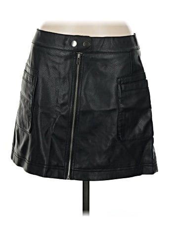 Free People Faux Leather Skirt (view 1)