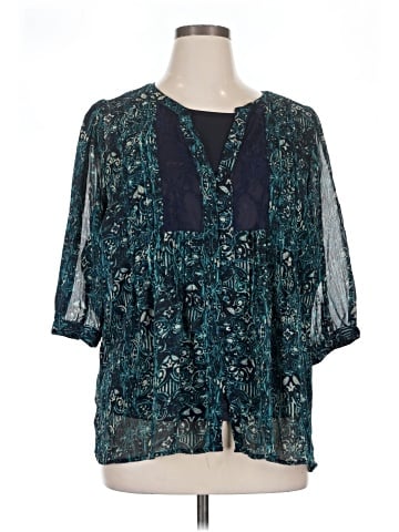 Cj Banks 3/4 Sleeve Blouse (view 1)