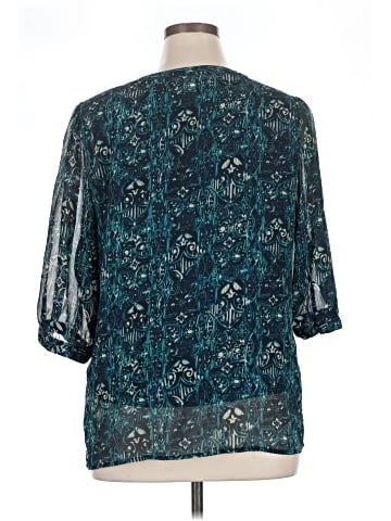 Cj Banks 3/4 Sleeve Blouse (view 2)