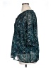 Cj Banks 100% Polyester Teal 3/4 Sleeve Blouse Size 1X - photo 5