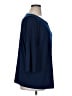 Joan Rivers Blue 3/4 Sleeve Top Size XL - photo 4