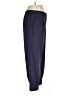 Prettygarden Solid Blue Casual Pants Size L - photo 4