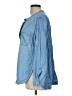 Athleta 100% Tencel Blue Long Sleeve Blouse Size 12 - photo 5