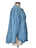 Athleta 100% Tencel Blue Long Sleeve Blouse Size 12 - photo 4