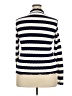 MNG Stripes Ivory Blue Turtleneck Sweater Size XXL - photo 2