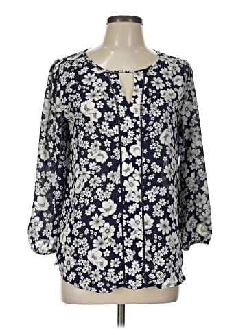 Collective Concepts 3/4 Sleeve Blouse (view 1)