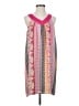Rose + Olive 100% Polyester Print Pink Casual Dress Size S - photo 1