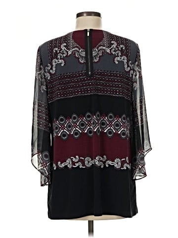 Alfani 3/4 Sleeve T-Shirt (view 2)