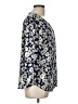 Collective Concepts 100% Polyester Blue 3/4 Sleeve Blouse Size L - photo 4