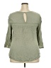 Torrid 100% Rayon Green 3/4 Sleeve Blouse Size 2X Plus (2) - photo 2