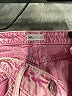 Zara Hearts Pink Denim Shorts Size 6 - photo 3
