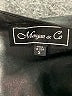 Morgan & Co. 100% Polyester Solid Black Cocktail Dress Size S - photo 7