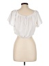 Shein White Short Sleeve Blouse Size 12 - photo 2