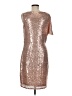 Grace Karin Metallic Silver Cocktail Dress Size M - photo 2