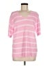 Assorted Brands 100% Polyester Pink Pullover Sweater Size M - photo 1