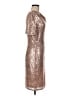 Grace Karin Metallic Silver Cocktail Dress Size M - photo 4