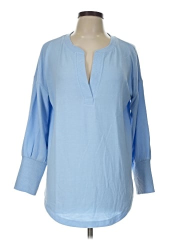 Ann Taylor LOFT 3/4 Sleeve T-Shirt (view 1)