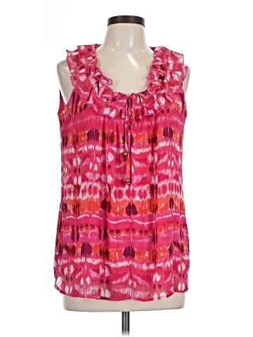 Signature by Larry Levine Sleeveless Blouse (view 1)