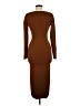 Open Edit Brown Casual Dress Size M (estimated) - photo 2
