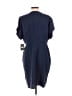 DKNY 100% Polyester Blue Cocktail Dress Size 12 - photo 2