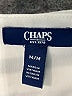 Chaps Stripes White Casual Dress Size M - photo 7