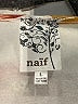 Naif 100% Polyester Ivory Short Sleeve Blouse Size L - photo 7