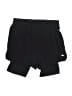Alo Solid Black Athletic Shorts Size S - photo 1