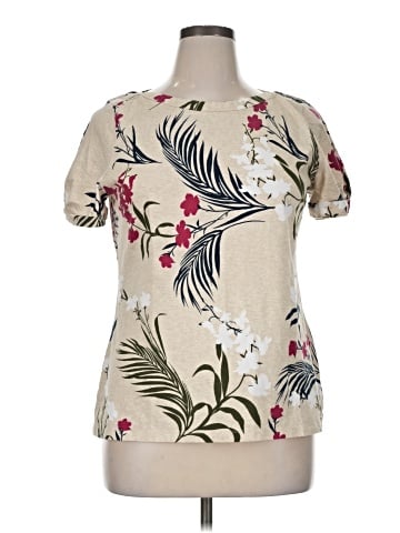 Liz Claiborne Short Sleeve T-Shirt (view 1)