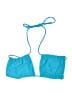 Venus Solid Teal Swimsuit Top Size 7 - photo 1