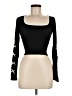 Papermoon Black Long Sleeve Top Size M - photo 1