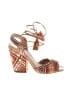 Arezzo Tropical Tan Sandals Size EU 39 - photo 1