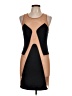 Forever 21 Color Block Tan Cocktail Dress Size L - photo 1