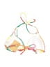 Boden 100% Polyester Tropical Green Pink Two Piece Swimsuit Size 2 - photo 2