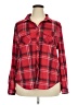 Passport Plaid Red Long Sleeve Button-Down Shirt Size 3X - photo 1