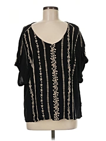 By Together Short Sleeve Blouse (view 1)