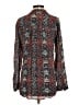 Pilcro Red Long Sleeve Blouse Size S - photo 2