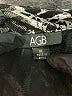 AGB Black Short Sleeve Blouse Size XL - photo 7