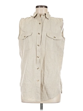 Speed Limit Mph Sleeveless Button Down Shirt