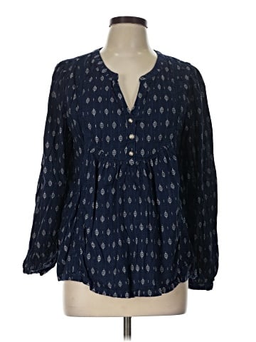 Lucky Brand Long Sleeve Blouse (view 1)