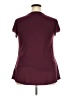 Assorted Brands Burgundy Short Sleeve Blouse Size XXL - photo 2