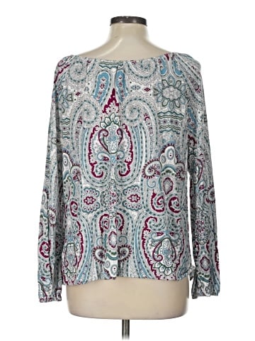 Talbots 3/4 Sleeve Top (view 2)